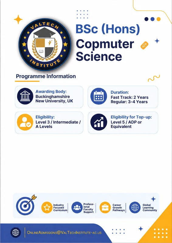 BSc Computer Science programme artwork