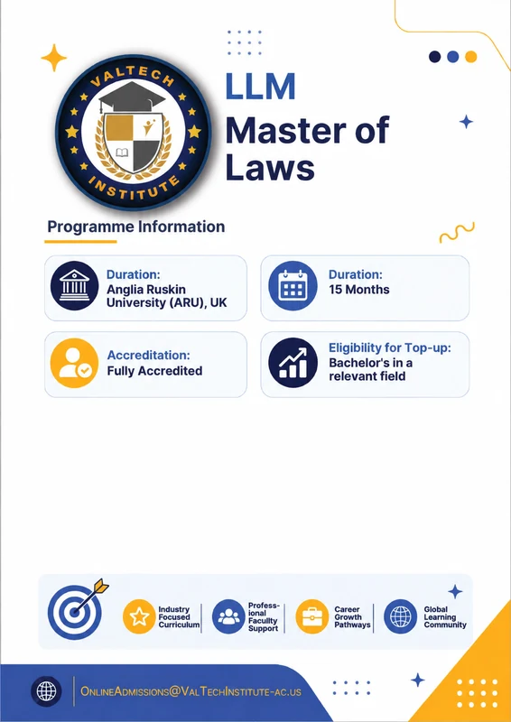 LLM programme artwork