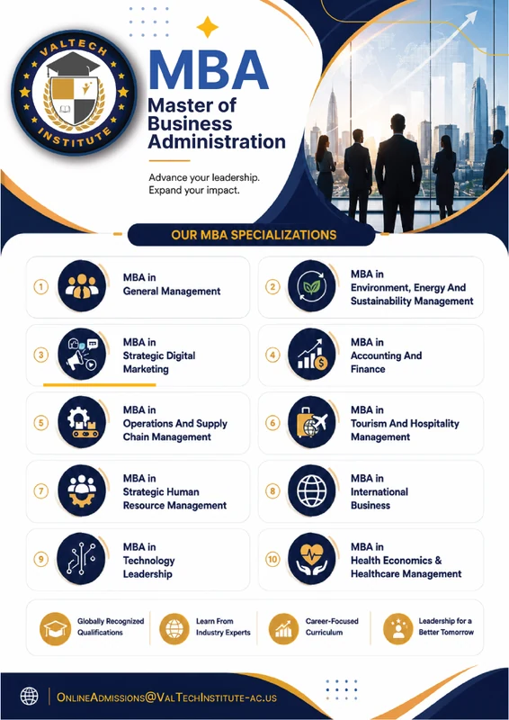 MBA programme artwork