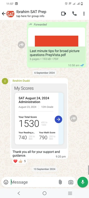 Student review 5
